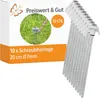 10x Schraubheringe Camping Metall 20 cm Heringe Erdanker Produktbild-Vorschau 1