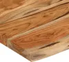 vidaXL Nástěnná police 50x30x2,5 cm obdélníková z masivního Náhled obrázku produktu 7