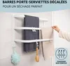 bremermann Porte-serviettes mural, 3 étagères étagées, Voir les images du produit 3