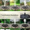 Gartenbrunnen Solar Springbrunnen, Solar Teichpumpe mit 6 Produktbild-Vorschau 7