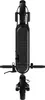 A top-down view of a black electric scooter against a white background. Produktbild-Vorschau
