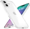 Two clear phone cases are shown, one in the foreground and one in the background, with a phone screen visible in the background. Produktbild-Vorschau