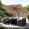 KOMFOTTEU Sonnenschirm 300 x 390 cm, rechteckiger Produktbild-Vorschau 4