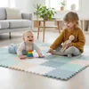 36 pezzi tappetino gioco baby puzzle mat 30x30 gattonare Anteprima dell’immagine prodotto 3
