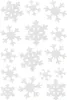 Oblique Unique 30 Schneeflocken Schnee Sticker Produktbild-Vorschau 3