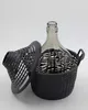 A glass carboy with a protective basket and lid, likely for fermentation. Produktbild-Vorschau