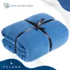 Feluna XXL Kuscheldecke 220x200 cm Türkis – Flauschige Produktbild-Vorschau 2