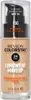 A bottle of Revlon Colorstay foundation with a pump dispenser. Voir les images du produit