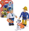 Sam, Steele, Radar | Spiel-Figuren Set | Feuerwehrmann Sam Produktbild-Vorschau 1