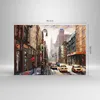 Bilder auf glas - Einteilig - New York Aquarell - 70x50cm - Produktbild-Vorschau 3