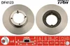 TRW Bremsscheiben (2 Stück) Vorderachse DF4123 Produktbild-Vorschau 2