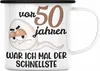 Trendation -  50. Geburtstag Emaille Tasse Mann Geschenk Produktbild-Vorschau 1