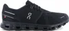 A black ON Running Cloud 6 sneaker is shown from the side against a white background. Voir les images du produit