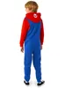 Super Mario Onesie Karneval Faschingskostüm Kinder Produktbild-Vorschau 2