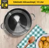 Karl Krüger A26 Allzwecktopf Edelstahl 26 cm, 10 Liter Produktbild-Vorschau 2