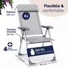 CASARIA tuinstoelen, set van 4, draagvermogen 130 kg Productafbeelding-voorbeeld 3