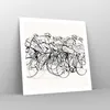 Poster - Poster ohne Rahmen - Fahrrad Rennen Rad - 60x60 cm Produktbild-Vorschau 7