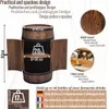Barový stůl Creative Cooper Barrel s dvířky a LED Náhled obrázku produktu 4
