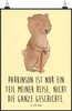 Mr. & Mrs. Panda Bild Bär Parkinson DIN A4 - Gelb Pastell - Produktbild-Vorschau 1