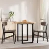 vidaXL Plateau de table Rond Ø80x4 cm Bois massif Acacia Voir les images du produit 3