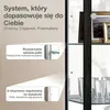K-Möbel witryna szklana stojąca w kolorze czarnym Podgląd zdjęcia produktu 4