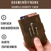 Frentree Herren Slim Geldbörse aus echtem Leder mit Produktbild-Vorschau 4