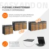 ML-Design cassonetto per rifiuti con copertura vegetale per Anteprima dell’immagine prodotto 7
