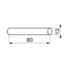 Kleine Röhren 30 Stück ¤13mm d.80mm CZ Produktbild-Vorschau 3