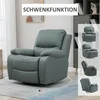 HOMCOM Relaxsessel Liegesessel 135° neigbar mit Produktbild-Vorschau 5