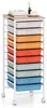 COSTWAY Rollcontainer mit 10 stapelbaren Schubladen & Produktbild-Vorschau 1