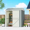 Outsunny Metall Gerätehaus 3,5 m², Hoher Abschließbar Produktbild-Vorschau 2