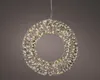 Warm wit 400 Micro-LED flash verlichte krans frame goud dia Productafbeelding-voorbeeld 2