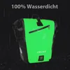 Fahrradtasche grün/schwarz Packtasche 25 L Produktbild-Vorschau 5