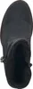 A top-down view of a black boot. Voir les images du produit