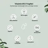 nutri+ Vitamin B12 Tropfen hochdosiert + vegan - flüssig Produktbild-Vorschau 3