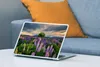 MuchoWow® Laptop Aufkleber Sticker Cover Blumenfeld - Produktbild-Vorschau 4