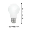 Eglo 110035 LED E27 Leuchtmittel 1x12W Ø60mm warmweiss Produktbild-Vorschau 2