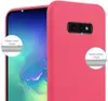 Cadorabo Hülle für Samsung Galaxy S10e Schutzhülle in Rot Produktbild-Vorschau 4