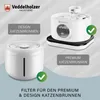 Veddelholzer 6 Stück Katzenbrunnen Filter + 3 Stück Ersatz Produktbild-Vorschau 3