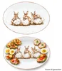 Ritzenhoff 2er Set Bunny Servierplatte oval Porzellan Produktbild-Vorschau 1
