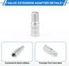 4 Pcs 27Mm Pneu Valve Extension Universel Cuivre 180 Degré Voir les images du produit 4