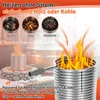 Vigevee Poolheizung Feuertonne Pool Paletten Heizspirale Produktbild-Vorschau 3