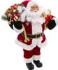 Weihnachtsmann aus rotem samt 45cm - Feeric Lights & Produktbild-Vorschau 1