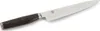A chef's knife with a dark wooden handle is shown against a white background. Podgląd zdjęcia produktu
