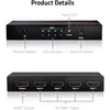 CLUB3D HDMI 2.0 UHD SwitchBox 4 Ports, HDMI, 2.0a, 4096 x Produktbild-Vorschau 7