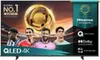 A marketing image for a Hisense QLED 4K Smart TV, featuring football players and promotional text. Voir les images du produit