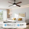 Wentylator sufitowy Wiltec Ø 122 cm z 4 łopatkami, Podgląd zdjęcia produktu 2