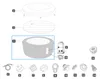 Bestway® Ersatzteil Liner Rattan-Optik (braun) für Produktbild-Vorschau 2