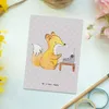 Mr. & Mrs. Panda Postkarte Online Redakteur Herz - Grau Produktbild-Vorschau 2