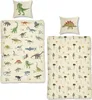 SkyBrands Dinosaurier Kinderbettwäsche 135x200 cm – Dino Produktbild-Vorschau 11